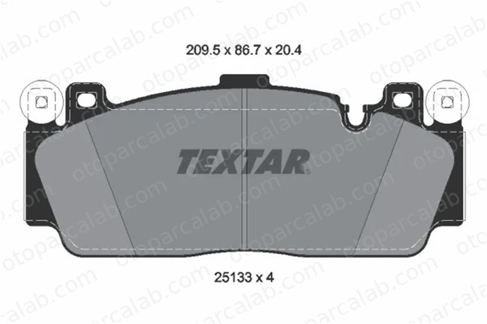 TEXTAR 2513301 Fren Disk Balata Ön BMW 2 Coupe 5 34112284869 2284369