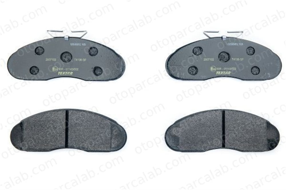 TEXTAR 2907102 Fren Disk Balata Ön RENAULT TRUCKS MESSENGER Platform şasi MESSENGER Panelvan/Van 2907102 69052941