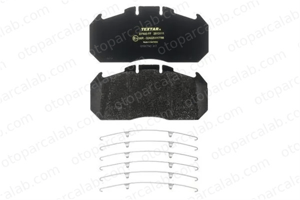 TEXTAR 2913111 Fren Disk Balata Ön IRISBUS CITYCLASS CROSSWAY 2913111 500086357