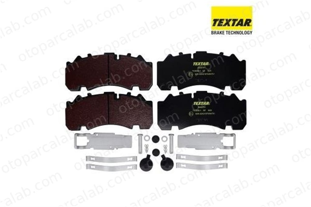TEXTAR 2930701 Fren Disk Balata Ön MAN F90 MERCEDES-BENZ AROCS 2930701 509290070