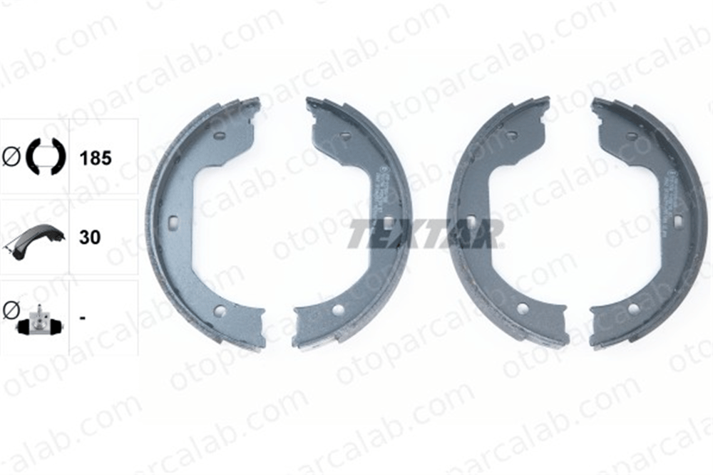 TEXTAR 91058700 El Fren Balatası BMW 5 5 Touring 34416761293 7L6698525