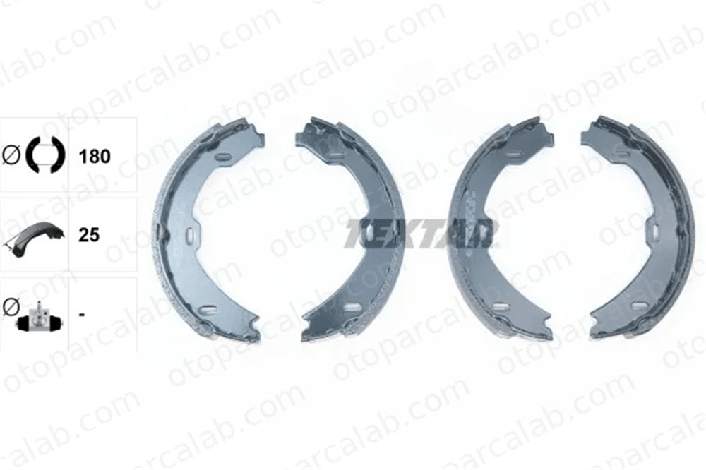 TEXTAR 91058900 El Fren Balatası MERCEDES-BENZ S-SERISI S-SERISI Coupe A2204200520 2204200520
