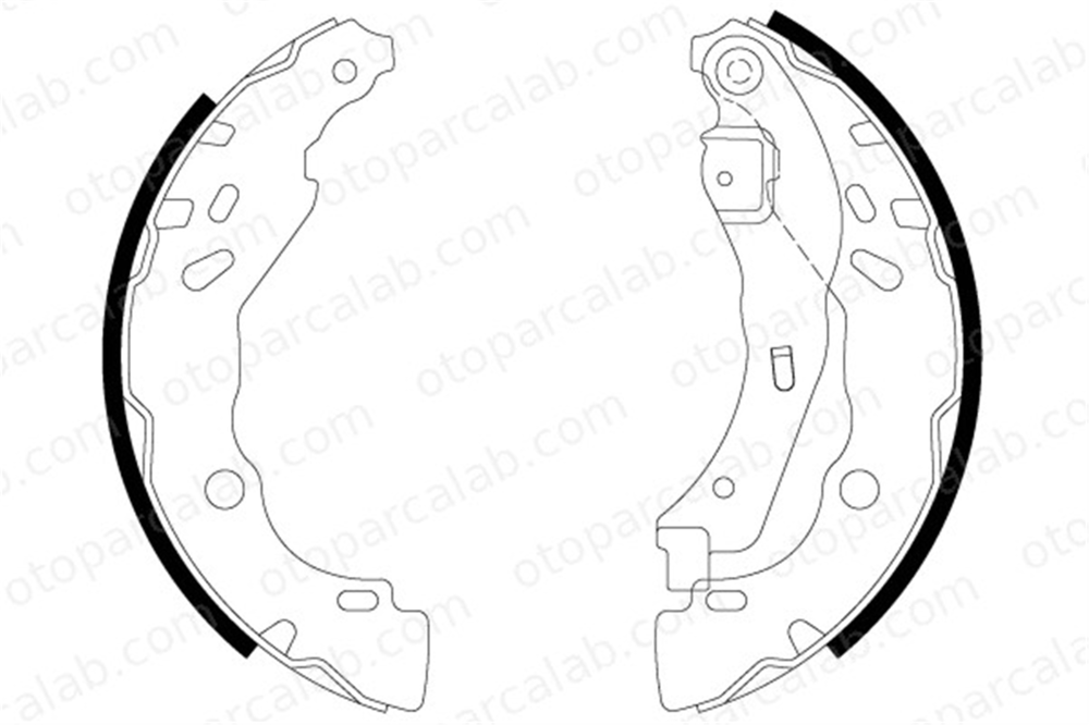 TEXTAR 91083200 Fren Pabuçlu Balata Arka RENAULT CLIO II CLIO IV 440609415R 440A05169R