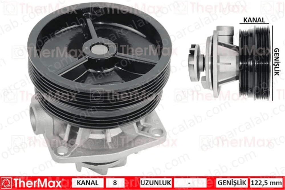 THERMAX T01.118 Devirdaim Su Pompası FIAT PALIO MULTIPLA 46444355 46400058