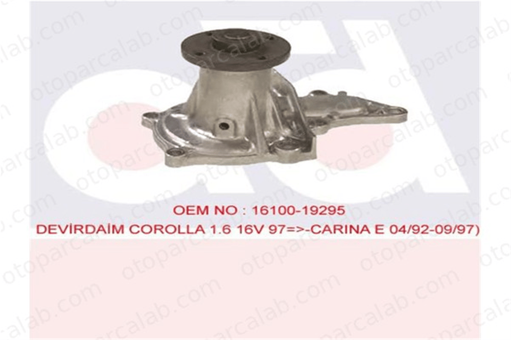 THERMAX T01.234 Devirdaim Su Pompası TOYOTA COROLLA Compact CARINA E VI 1611019135 1611019145