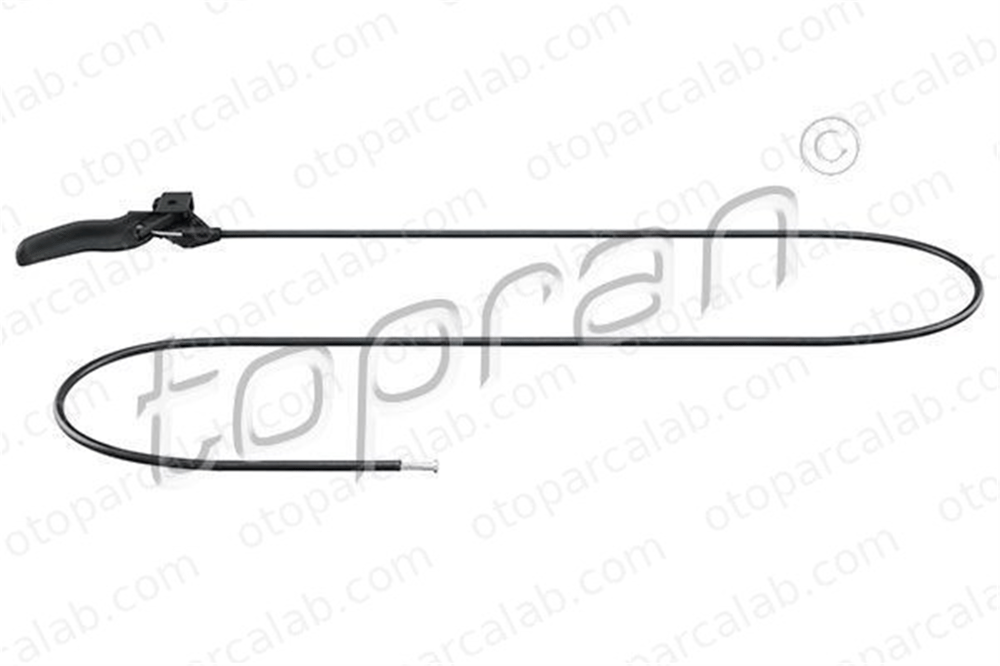 TOPRAN 206 218 Motor Kaput Açma Teli OPEL KADETT E Hatchback ASTRA F Station wagon 1178451 90159584