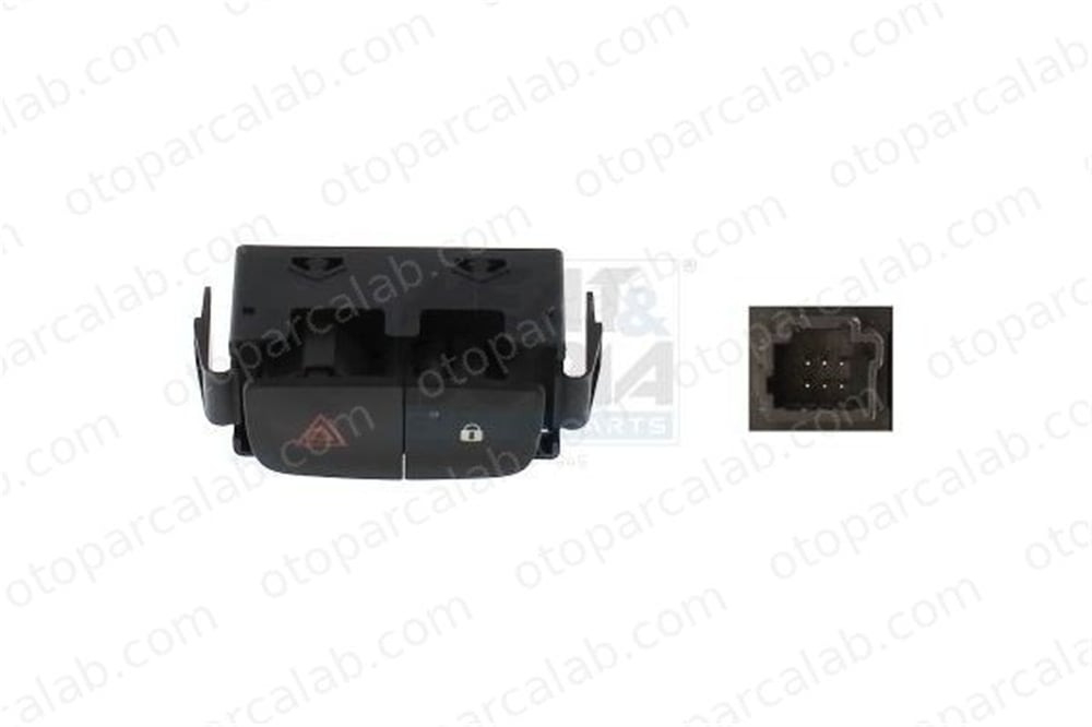 TRITON ELT0352 Dörtlü Flaşör Düğmesi RENAULT TRAFIC III Minibüs/Otobüs TRAFIC III Panelvan/Van 252100622R