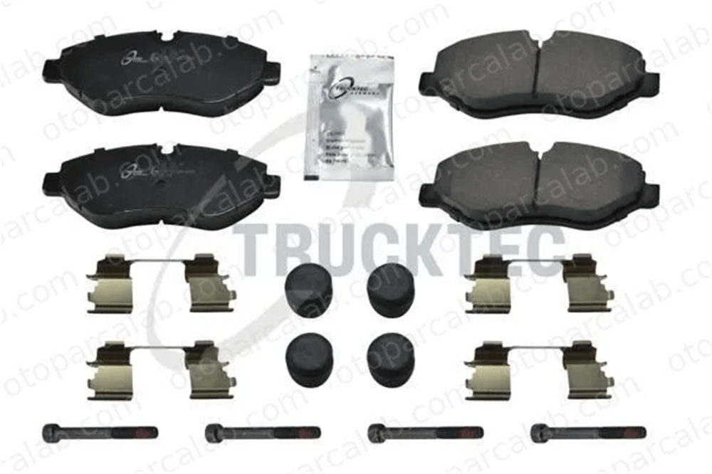 TRUCKTEC 02.35.196 Fren Disk Balata Ön MERCEDES-BENZ SPRINTER 3,5-t Panelvan/Van SPRINTER 3,5-t Platform şasi A0054207020 68006732AC