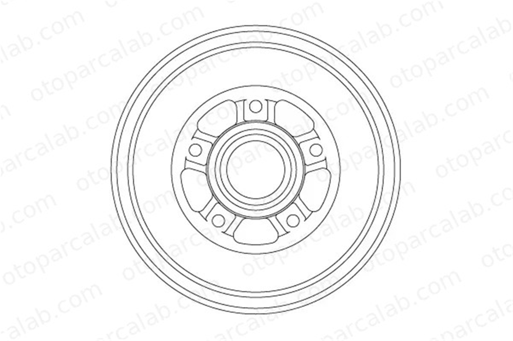 TRW DB4560MR Kampana Arka Sağ veya Sol DACIA DUSTER DUSTER Kasa/SUV 432000022R 432000023R