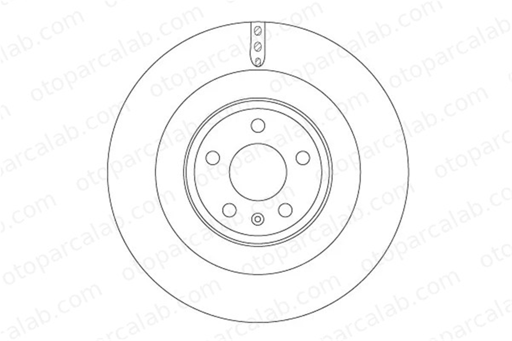 TRW DF6343S Fren Disk Ayna Arka Sağ ve Sol AUDI A7 Sportback A8 D4 4H0615601F 4H0615601P