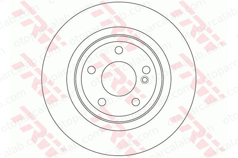 TRW DF6358 Fren Disk Ayna Arka Sağ ve Sol MERCEDES-BENZ SLK SLC 4231612 0004231612