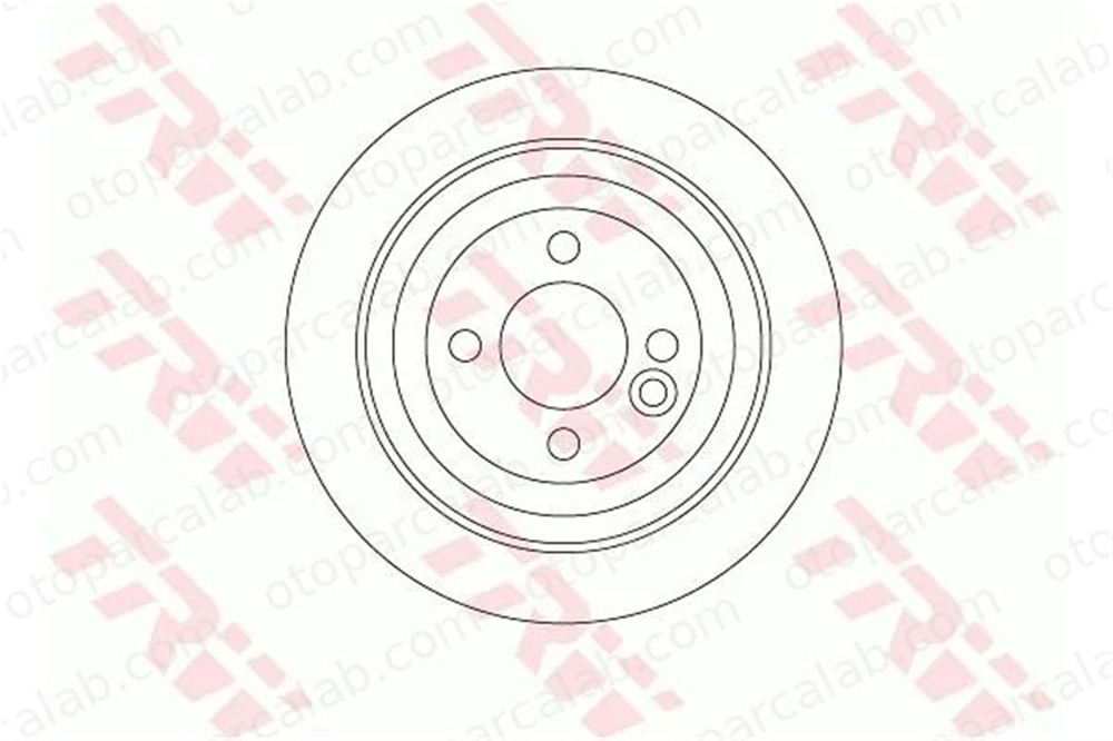 TRW DF6523 Fren Disk Ayna Arka Sağ ve Sol MINI MINI MINI CLUBMAN 34216784389 6784389