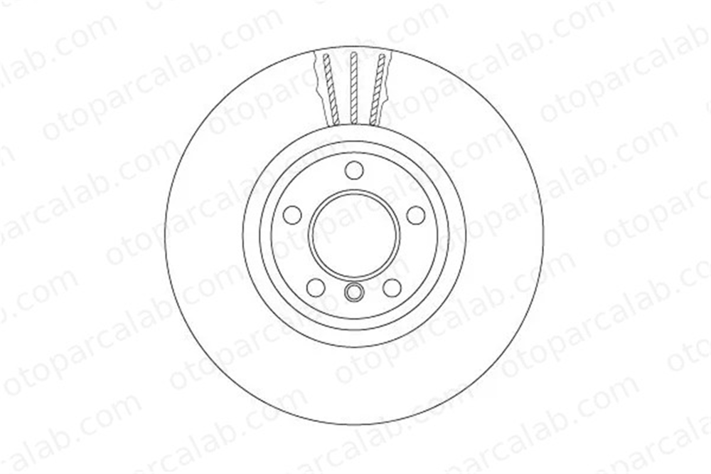 TRW DF6615S Fren Disk Ayna Ön Sağ ve Sol BMW 5 Touring 5 34116775277 34116793125