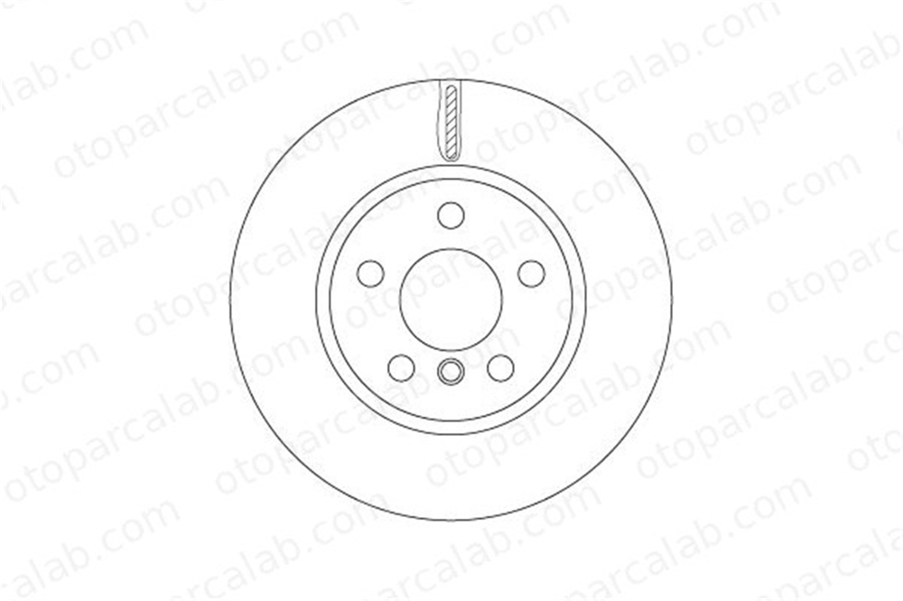TRW DF6757 Fren Disk Ayna Ön Sağ ve Sol MINI MINI BMW 2 Active Tourer 34116866297 34118835362