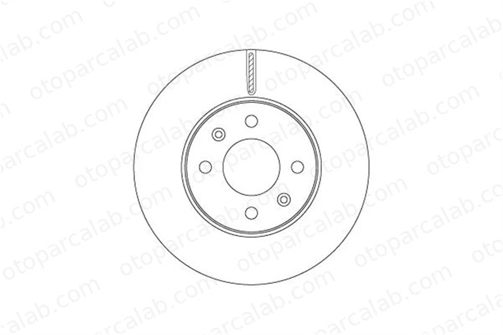TRW DF6794 Fren Disk Ayna Ön Sağ ve Sol HYUNDAI i20 II KIA RIO IV 51712C8000