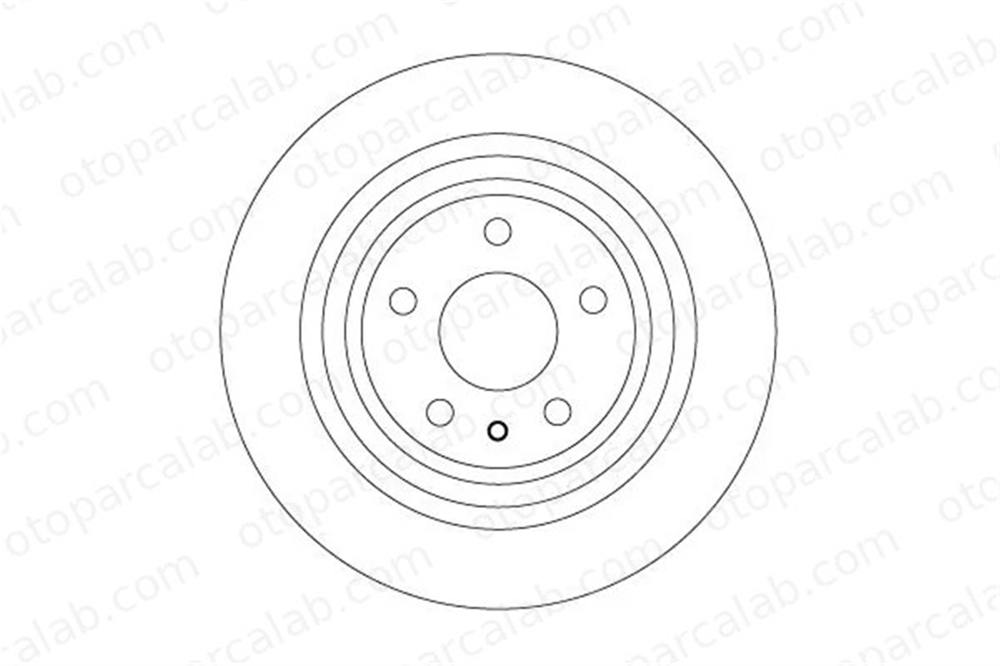 TRW DF6809 Fren Disk Ayna Arka Sağ ve Sol FORD MONDEO V Turnier MONDEO V Hatchback DG9C2A315BD 2016293