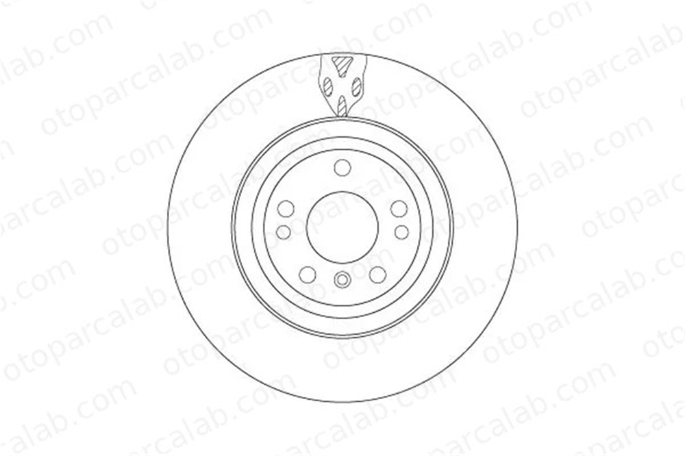 TRW DF6833S Fren Disk Ayna Ön Sağ ve Sol MERCEDES-BENZ GLE M-SERISI 1664210612 1664211300