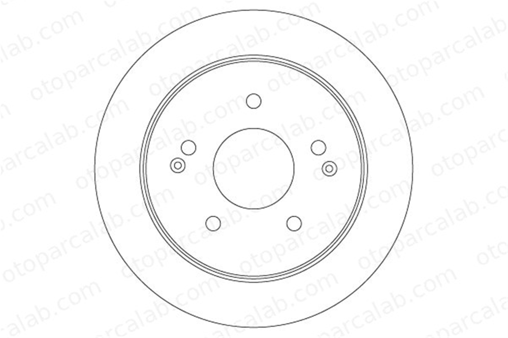 TRW DF6879S Fren Disk Ayna Arka Sağ ve Sol SSANGYONG ACTYON SPORTS I KORANDO 4840134001