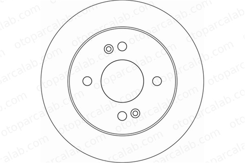 TRW DF6949 Fren Disk Ayna Arka Sağ ve Sol HYUNDAI i10 II i10 III 58411B4300 58411B9000