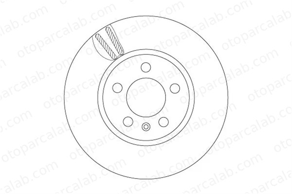 TRW DF6964 Fren Disk Ayna Ön Sağ ve Sol SEAT IBIZA V VW POLO VI 2Q0615301H