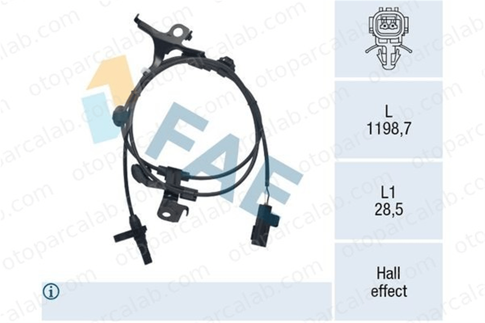 TRW GBS2721 Abs Sensörü Ön Sol TOYOTA YARIS VERSO S 8954352090