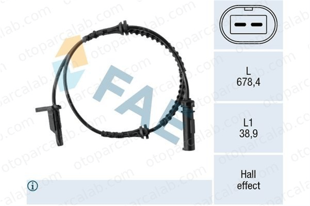 TRW GBS2782 Abs Sensörü Ön Sağ veya Sol MINI MINI MINI Cabrio 34526895880 6886655