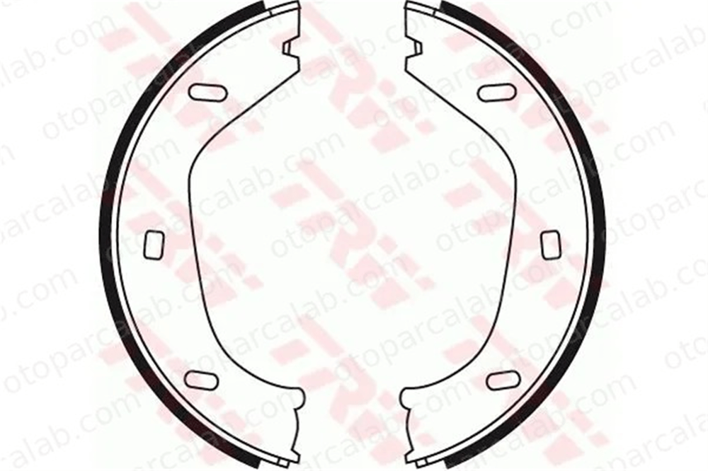 TRW GS8219 El Fren Balatası BMW 3 ALFA ROMEO SPIDER 34411118053 60516551
