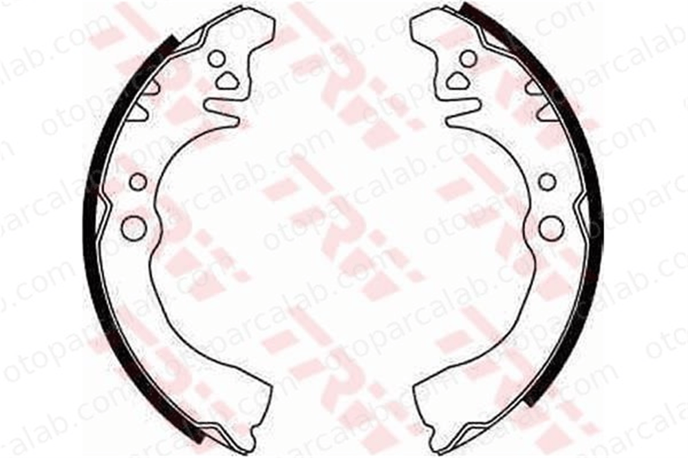 TRW GS8648 Fren Pabuçlu Balata Arka DAIHATSU SIRION CUORE V 449597201 0449597201