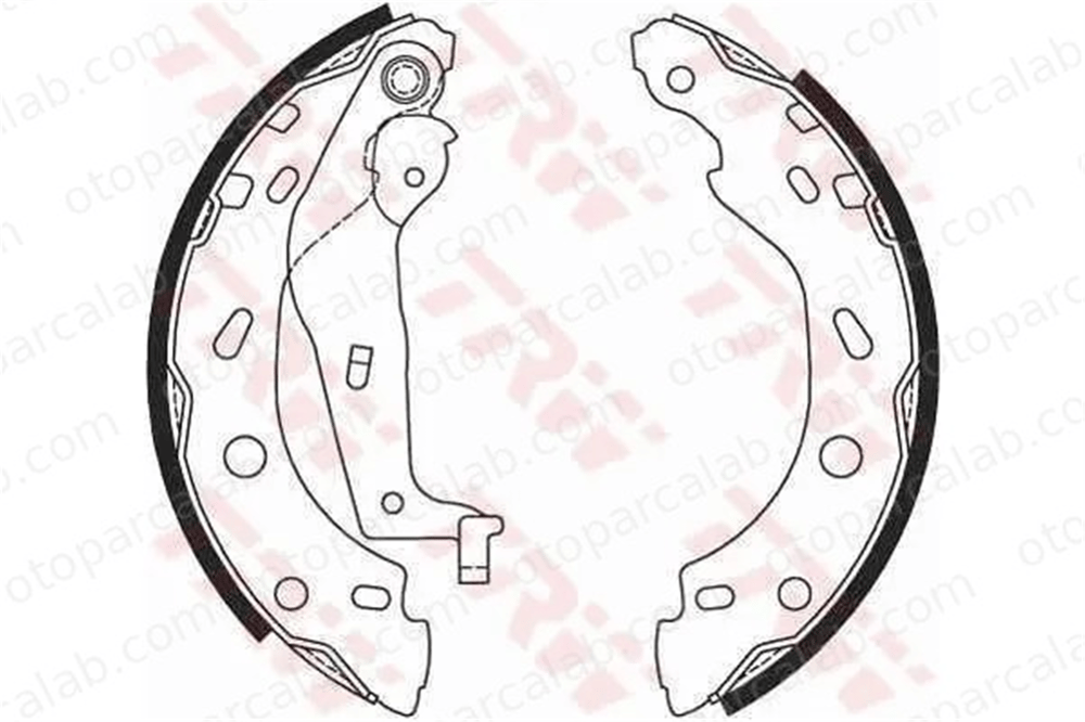 TRW GS8685 Fren Pabuçlu Balata Arka SMART FORTWO Coupe FORTWO Cabrio A4514230008 1440V001000000