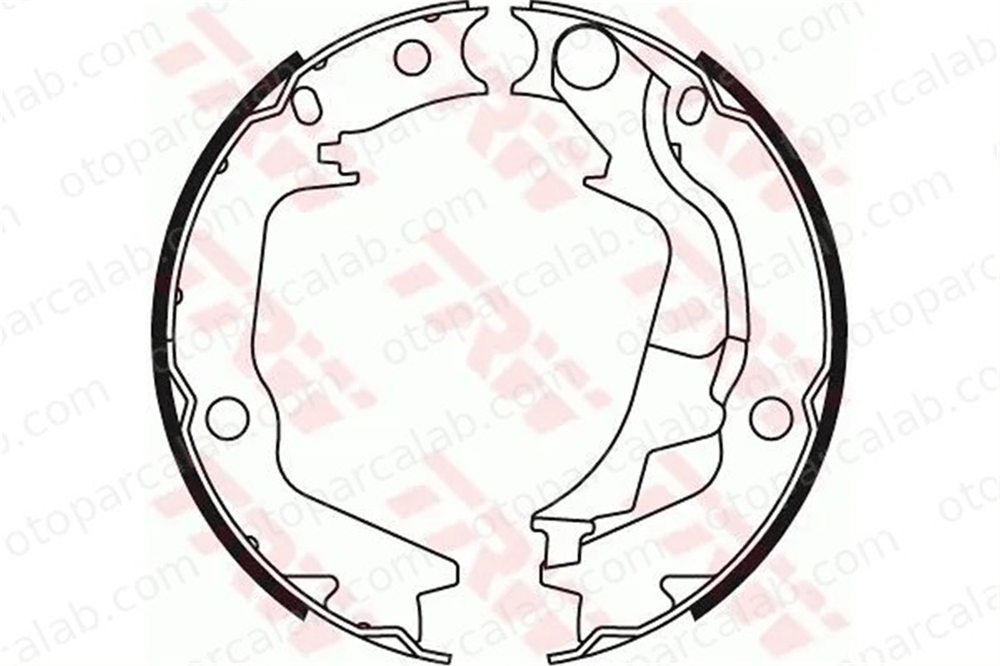TRW GS8782 Fren Pabuçlu Balata Arka HYUNDAI GETZ SONATA IV 583501CA00 583503CA10