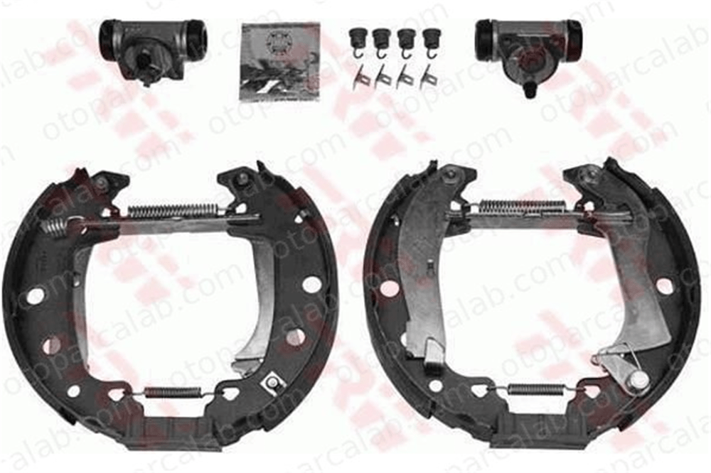 TRW GSK1140 Fren Pabuçlu Balata Arka CITROËN C15 Kasa/büyük limuzin RENAULT 18 Variable 42415T 95618244