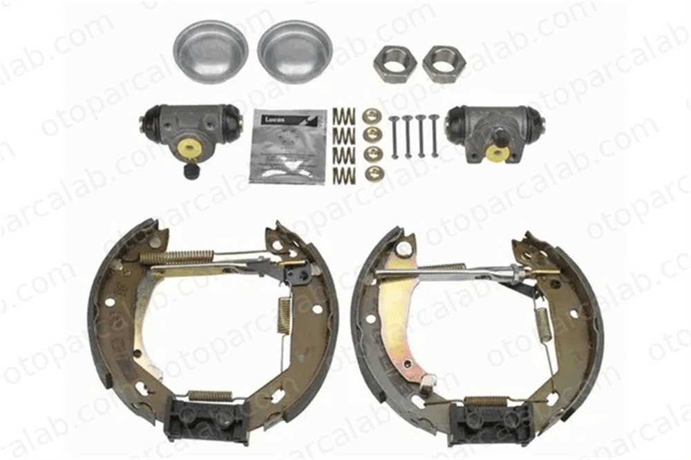 TRW GSK1247 Fren Pabuçlu Balata Arka PEUGEOT 306 306 Hatchback 42419C 42414A