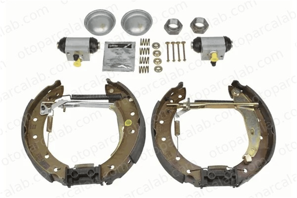 TRW GSK1255 Fren Pabuçlu Balata Arka CITROËN SAXO PEUGEOT 206 Hatchback 42417E 42419H