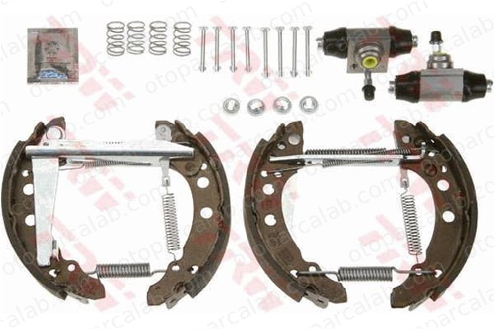 TRW GSK1501 Fren Pabuçlu Balata Arka VW JETTA II GOLF II 331698100