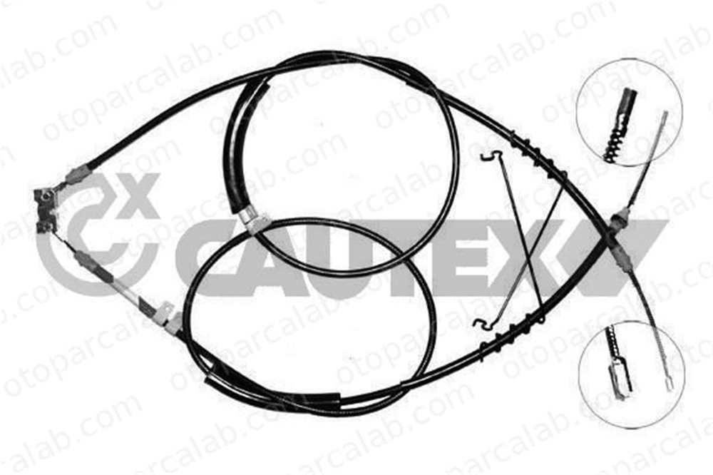 TURTEL 502-1292 El Fren Teli Arka Sağ veya Sol FORD TRANSIT CONNECT 2T142A603 2T142A603AG