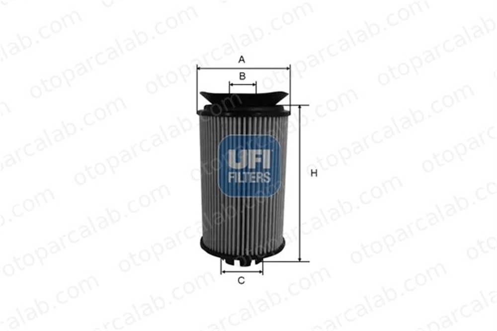 UFI 25.092.00 Yağ Filtresi FUSO (MITSUBISHI) CANTER 2509200 QC000001