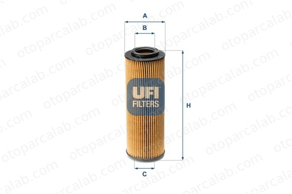 UFI 25.213.00 Yağ Filtresi HYUNDAI ix55 263203A000 263203A001