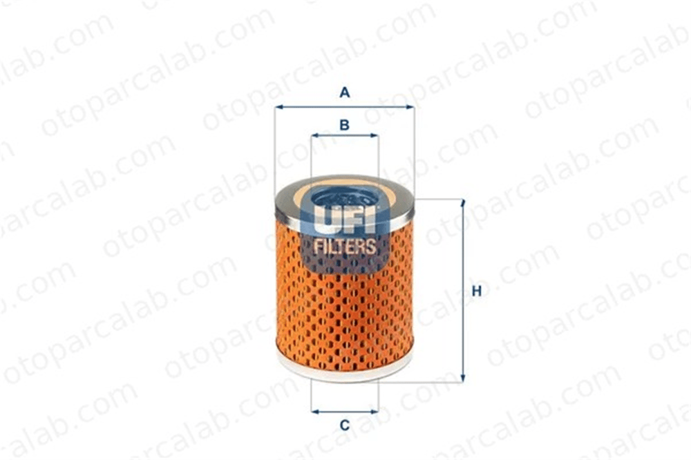 UFI 25.413.00 Yağ Filtresi AUSTIN ALLEGRO I Hatchback TRIUMPH DOLOMITE 2541300 67305