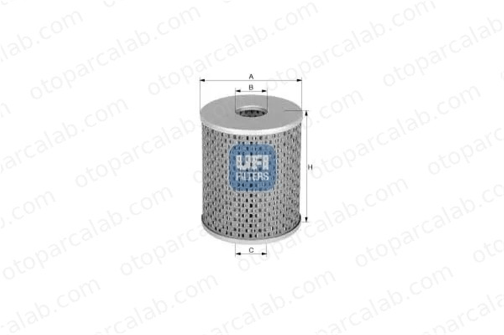 UFI 25.478.00 Yağ Filtresi BMW 5 BERTONE FREECLIMBER 2547800 AH10812R