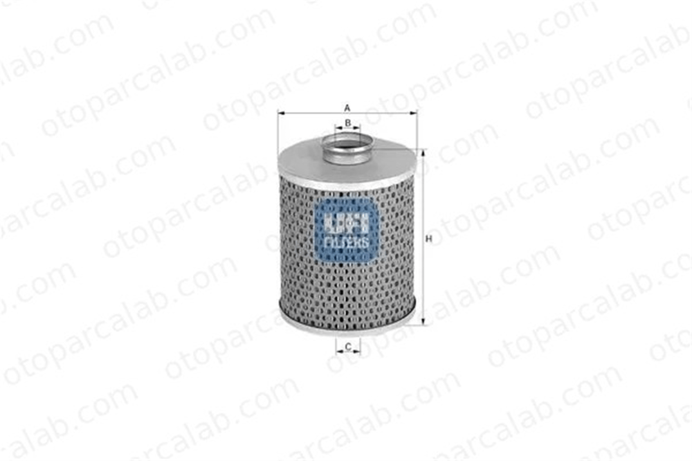UFI 25.535.00 Yağ Filtresi MERCEDES-BENZ AROCS ACTROS MP4 / MP5 2553500 832934
