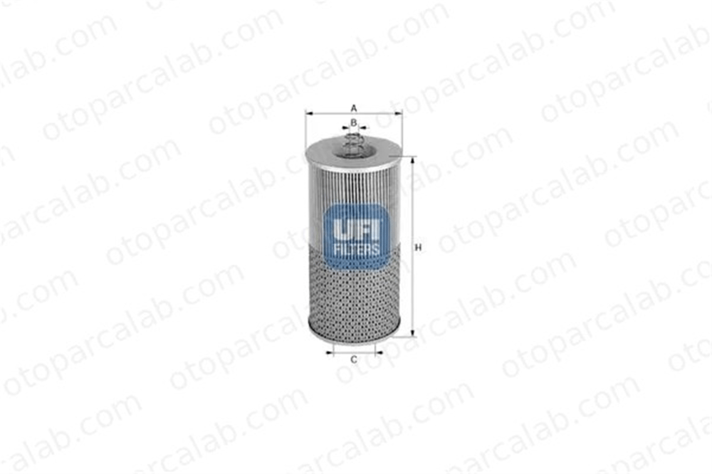 UFI 26.610.00 Yakıt Filtresi MERCEDES-BENZ /8 PEUGEOT J7 Minibüs/Otobüs 2661000 1909113