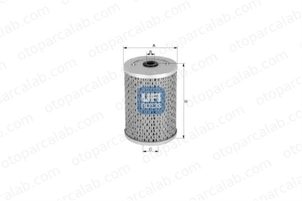 UFI 26.666.00 Yakıt Filtresi MERCEDES-BENZ AROCS ACTROS MP4 / MP5 2666600 973196