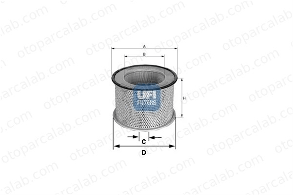 UFI 27.032.00 Hava Filtresi DEUTZ-FAHR AGROTRON DX CA284 4S6600