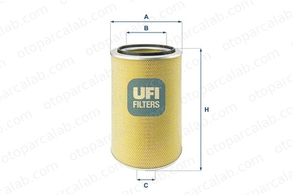 UFI 27.213.00 Hava Filtresi MERCEDES-BENZ AROCS ACTROS MP4 / MP5 8319143188 83191431880