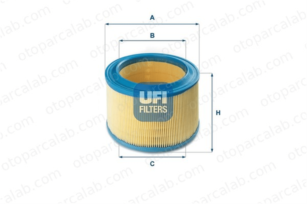 UFI 27.239.00 Hava Filtresi PEUGEOT 305 II Break 306 Hatchback 1444F5 1444VF