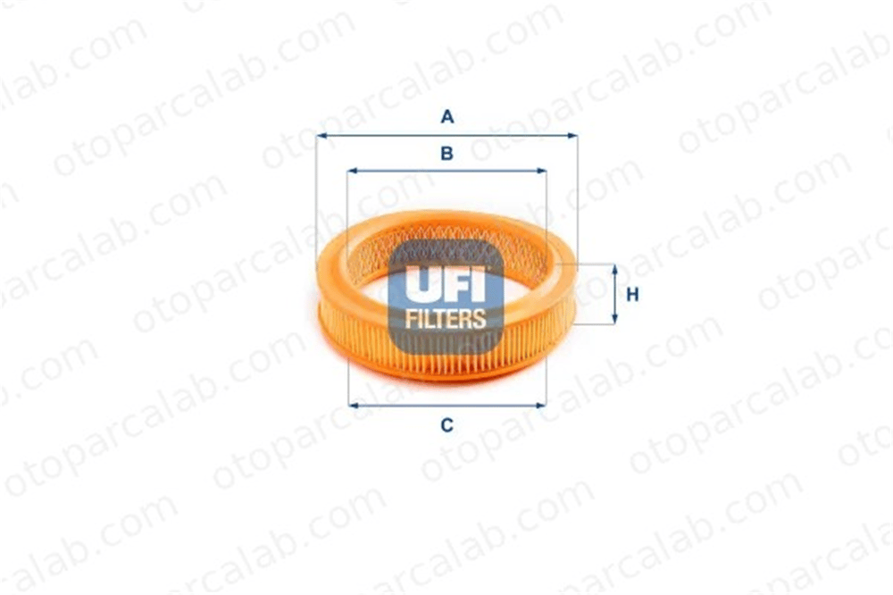 UFI 27.728.00 Hava Filtresi FIAT FIORINO 127 1011983 4180816