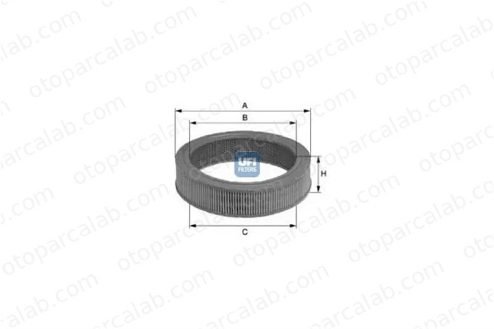 UFI 27.740.00 Hava Filtresi TOYOTA CELICA Coupe STARLET Station wagon 1780124010 5000266