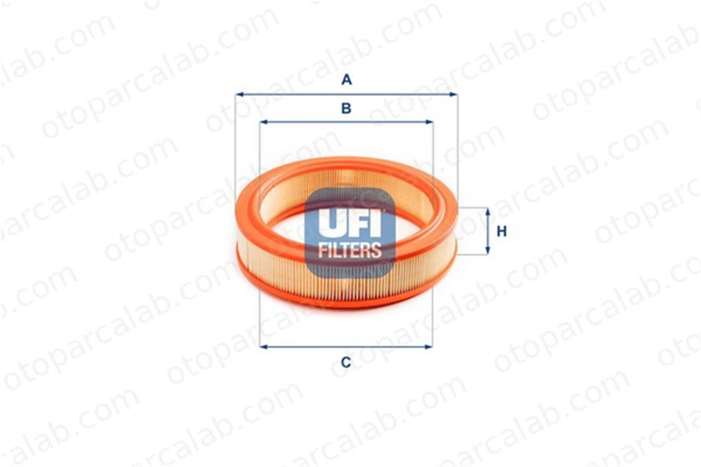 UFI 27.785.00 Hava Filtresi FIAT RITMO 131 Familiare/Panorama 1444N3 4321698