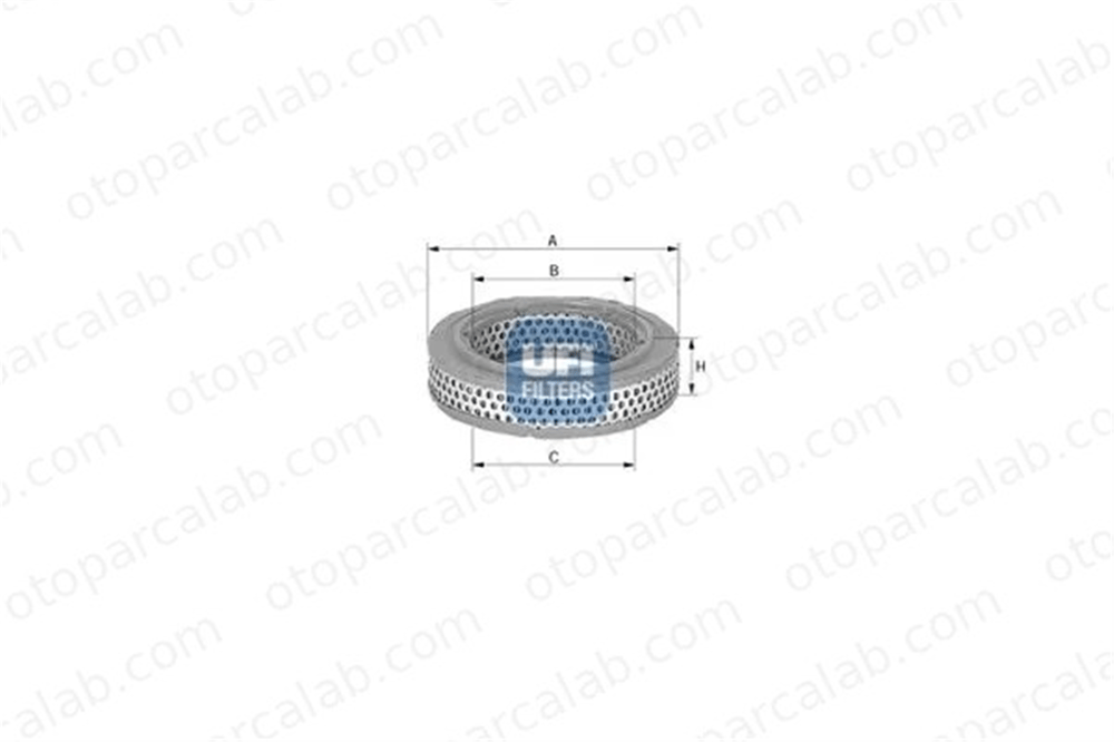 UFI 27.797.00 Hava Filtresi MERCEDES-BENZ /8 HECKFLOSSE 5000214 A720X9601AFA