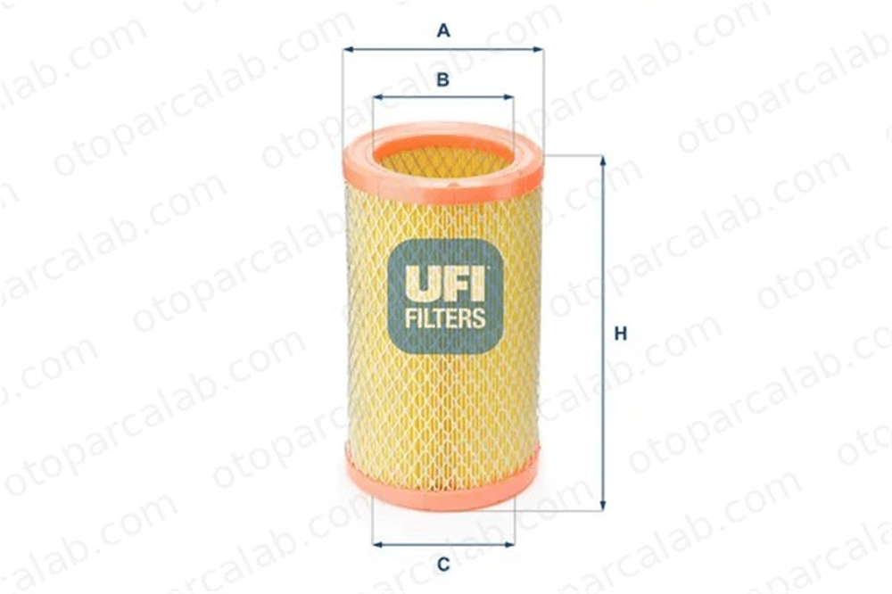 UFI 27.824.00 Hava Filtresi RENAULT TRAFIC Panelvan/Van 21 Sedan 7701348175 7700720987